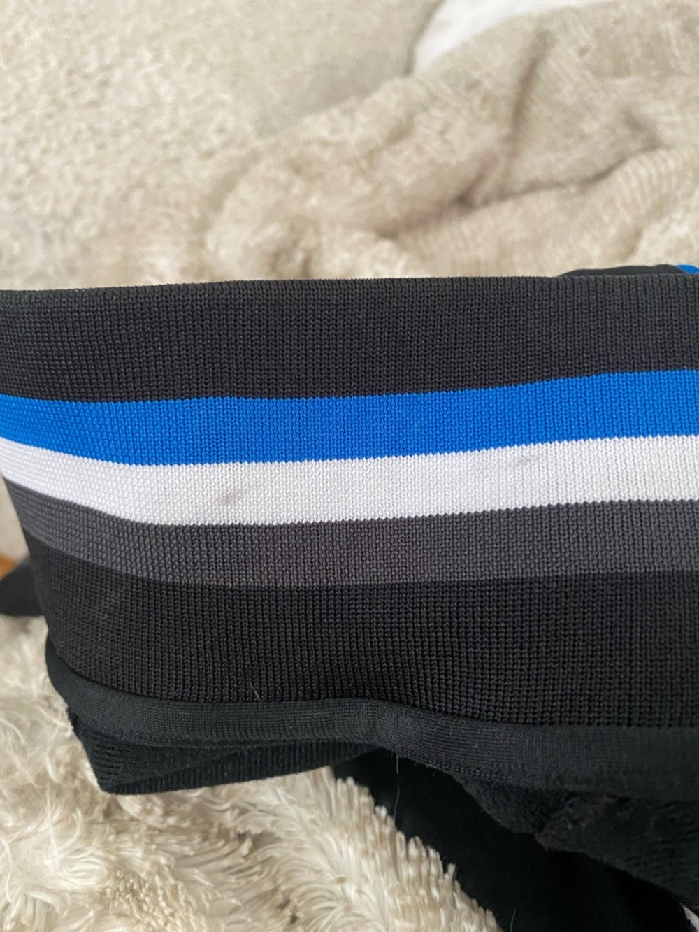 FILA VINTAGE  Black Track Jacket with Blue Trim ITALIA 🇮🇹 - Picture 9 of 16